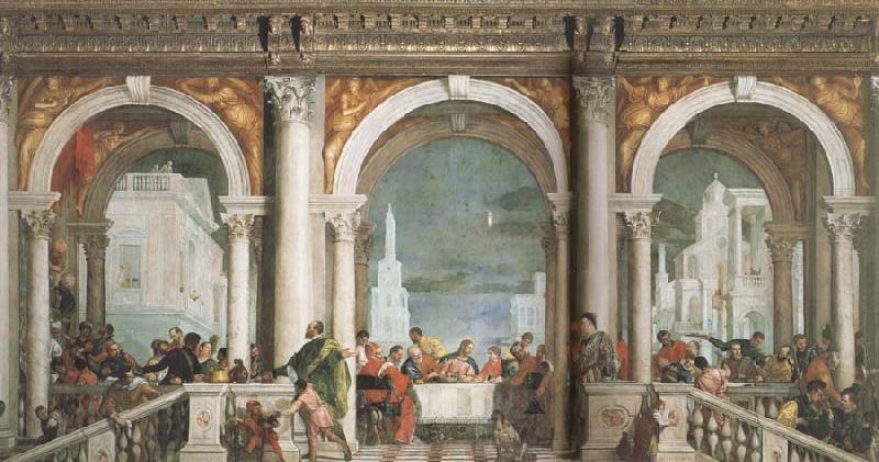 Paolo  Veronese Supper in the House of Leiv Spain oil painting art